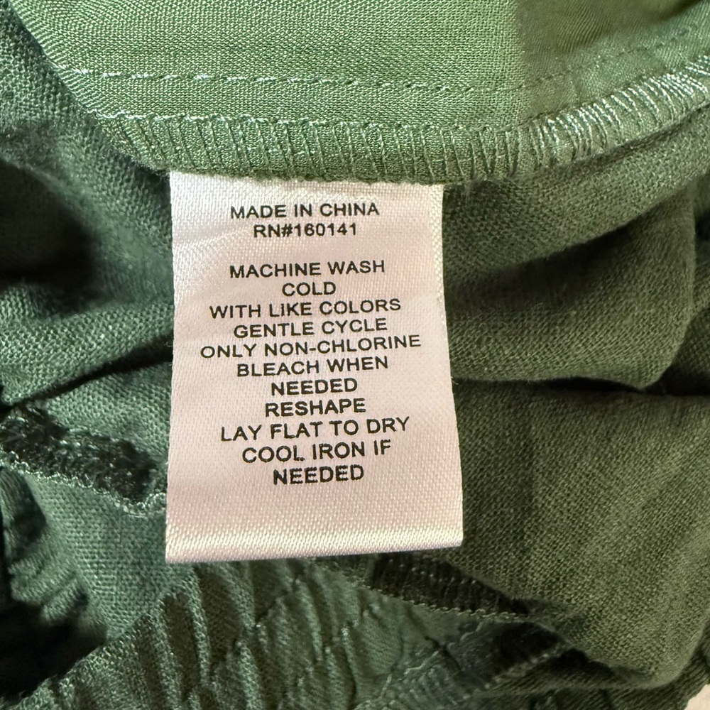 89th&Madison women’s linen blend mid rise shorts Sz 3X - Picture 7 of 8